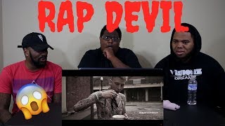 Machine Gun Kelly quotRap Devilquot Eminem Diss WSHH Exclusive  Official Music Video  REACTION [upl. by Litman]