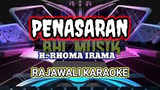 PENASARAN RAJAWALI KARAOKE [upl. by Aihsiyt]