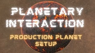 Eve Online Planetary Industry  Creating a Production PlanetIncreasing Passive Income [upl. by Inod]