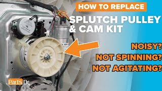 Noisy amp Not Agitating or Spinning Replace the Splutch Kit on your Whilrpool Maytag Amana Washer [upl. by Cathrin]