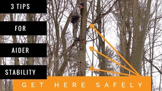 Saddle Hunting  Linemans Rope Safety and Climbing with AIDERS [upl. by Bogusz]