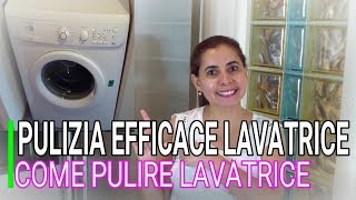 PULIZIA EFFICACE DELLA LAVATRICE COME PULIRE MARLINDA CANONICO [upl. by Blinny]