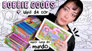 PINTANDO BOBBIE GOODS COM O MAIOR KIT DE LÁPIS DE COR DO MUNDO  SERÁ QUE FICOU BONITO [upl. by Edwyna483]