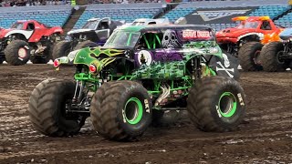 Monster Jam Sydney Australia 2023 HIGHLIGHTS [upl. by Ahtenek]