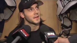 1302012  Kris Letang Interview FRENCH  RDS [upl. by Aicirt]