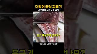 고수들의 방어 완벽 피빼기 비린맛 제로에 도전 [upl. by Ylirama]