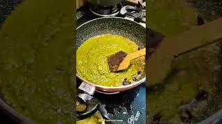 Sarso ka saag banaye is naye tarike se😋😋😋tastyfood shortvideo trendingvideo viralvideo indian [upl. by Enelrak]