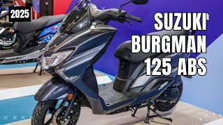 2025 New Scooter Suzuki Burgman 125 Abs Review [upl. by Moshe]