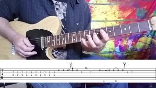 TAXMAN GUITAR LESSON  How To Play TAXMAN By The Beatles  Including The Guitar Solo [upl. by Anaerol]