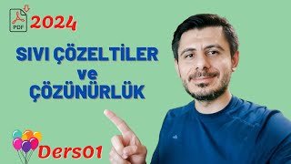 Sıvı Çözeltiler ve Çözünürlük  Çözünme Süreci 01 [upl. by Ahsiuqel]