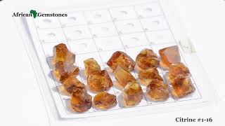 Citrine Rough s 116 [upl. by Tillo]