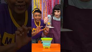 Meekahs MAGIC Water Trick🪄 Learn Magic halloween blippi shorts [upl. by Aurelea]