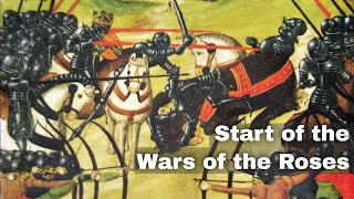 22nd May 1455 Wars of the Roses begin at the First Battle of St Albans [upl. by Ierdna]