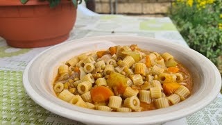 Pasta e lenticchie lacucinadicasa [upl. by Grodin]