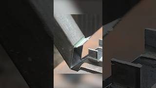 Metal tube easy 90 degree joint Metal joint idea [upl. by Lizbeth]