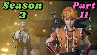 Tales of demons and gods S3 Part 11 Explained in Hindi  Series like Soul Land [upl. by Llewellyn84]