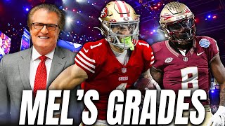 Mel Kiper GRADES The 49ers Draft  Why He Marked Them DOWN [upl. by Nnylaf118]