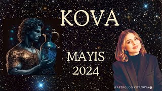 ŞANSLI TESADÜF  KOVA burcu  MAYIS 2024  Astrolog VitaNova [upl. by Alicec]