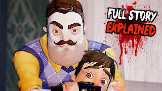 Hello Neighbor 2 FULL STORY amp ENDING EXPLAINED [upl. by Uhsoj]