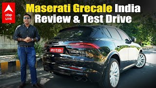 Maserati Grecale India Review amp Test Drive  ABPLIVE [upl. by Gilbye]