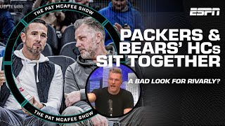 A DISGRACE to BearsPackers rivalry 😬 Reaction to LaFleur amp Eberflus side by side  Pat McAfee Show [upl. by Binah801]