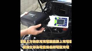 免拔電瓶 地下室沒插座也能用 enerpad AC160K ＋ 麻新 SC1000 汽車電瓶充電必備 shorts 台灣製造 電瓶 汽車 麻新 enerpad 肯佳企業 行動電源 [upl. by Enilecram669]