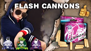 Flash cannons  Cat 1  Lesli Vuurwerk [upl. by Nylirem]