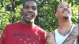 Michael Beasley  Childhood Friends BEasy and Kevin Durant [upl. by Aihsitan]