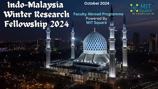 Malaysia  Faculty Abroad Programme 2024  Post Doctoral Fellows [upl. by Amalia946]