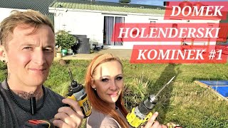 DOMEK HOLENDERSKI Demontaż kominka w domku Holenderskim domekholenderski remont kominek [upl. by Ativ]