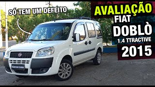 Avaliação Fiat Doblò 14 2015  Um carro muito espaçoso mas [upl. by Hedveh]