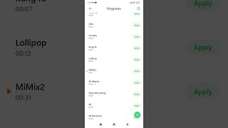 My alarm and call ringtones [upl. by Etiragram]