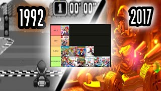 RANKING DEFINITIVO TODOS LOS JUEGOS DE MARIO KART SAGA PRINCIPAL [upl. by Sager943]