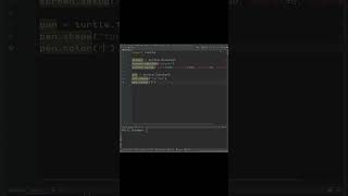 Create Circular Animation With Turtle  Python turtle pythonturtle coding [upl. by Hodgson839]