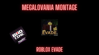 Megalovania  An Roblox Evade Montage [upl. by Neilla817]