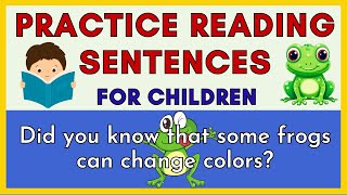 PRACTICE READING SENTENCES  S2  Reading at Home  Reading amp Vocabulary Skills [upl. by Divadnoj]