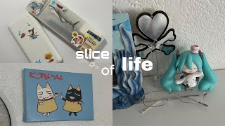 slice of life 🐟 painting relaxing sticker deco [upl. by Sink]