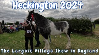 Heckington 2024  The Largest Village Show in England [upl. by Ettesus]