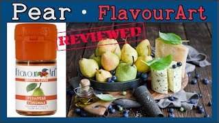 Pear FlavourArt – Review amp Recipe A sweet and fruity flavor [upl. by Doe490]