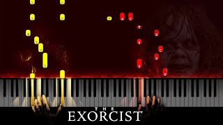 The Exorcist Theme Piano Tutorial [upl. by Ginsberg513]