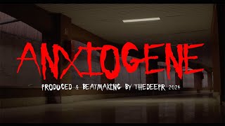 ANXIOGÈNE x DE THEDEEPR 2024 LYRICS VIDEO [upl. by Anibas200]