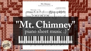 quotMt Chimneyquot from quotPokémon RSEquot  Piano Sheet Music D [upl. by Eiggep548]