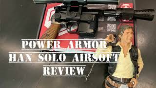 Unboxing at the Shop Armorer Works Han Solo DL44 Airsoft Blaster Review [upl. by Mariano]