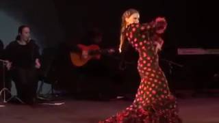 Amada Escudero por Alegrías Espectáculo Flamenco Nieves por un Pueblo [upl. by Fredek]