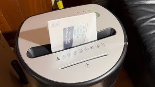 OfficeMax 15 Sheet Paper Shredder [upl. by Orsa794]