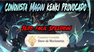 CONQUISTA  DERROTE O MAGUU KENKI ENQUANTO ELE ESTIVER PROVOCADO  INAZUMA  GENSHIN IMPACT [upl. by Neladgam813]