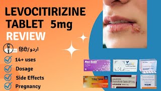 Levocetirizine Dihydrochloride Tablets ip 5mg  Levocetirizine Tablets ip 5mg Uses  Medical Creator [upl. by Ajad]