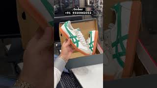 Onitsuka tiger Tokuten White Green 💖 Semi UA quality❤️‍🔥COD available with safety box📦limited [upl. by Orgell]