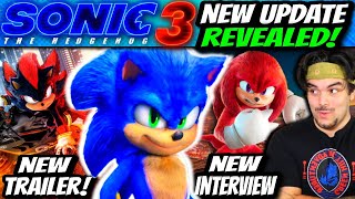 New Sonic Movie 3 Trailer Coming Soon amp New Shadow Details Officially Revealed [upl. by Lavoie]