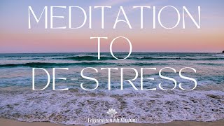 Meditation to Destress amp Relax  Beach Visualization  Yogalates with Rashmi [upl. by Guenna]